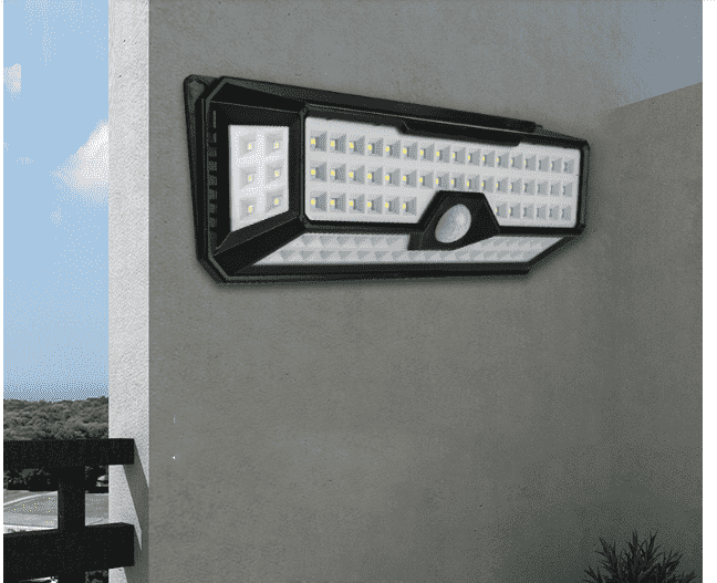 đèn năng lượng mặt trời gắn tường