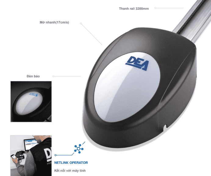 Cửa Garage Tự Động Dea Italia