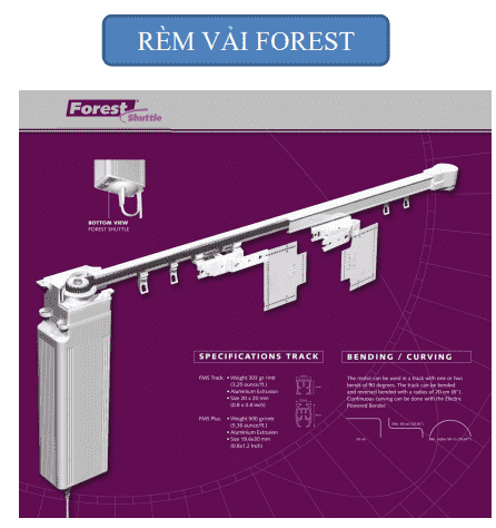 Động cơ rèm Forest Shuttle