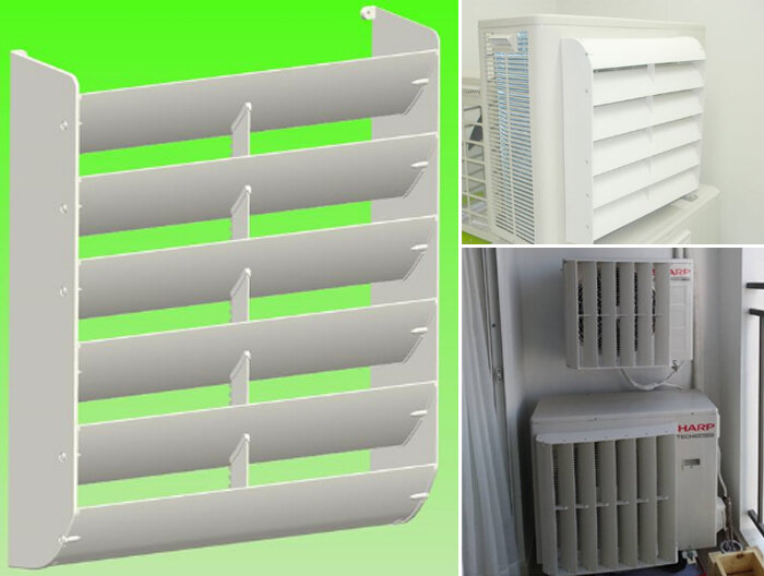 Tầm quan trọng của miếng tôn điều hướng cục nóng đối với điều hòa