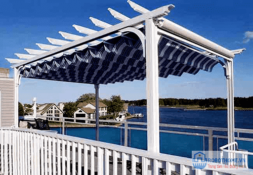 Rèm trần tự động hiện đại và đẳng cấp