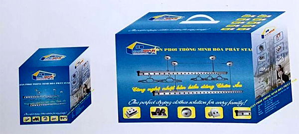 hộp đựng ngoài giàn phơi Hòa Phát