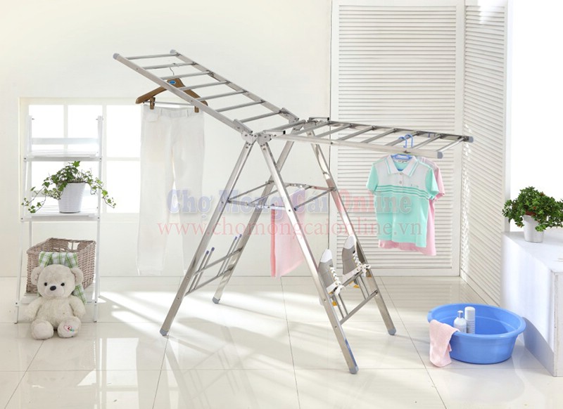 Review cực chi tiết về giàn phơi thông minh chữ A