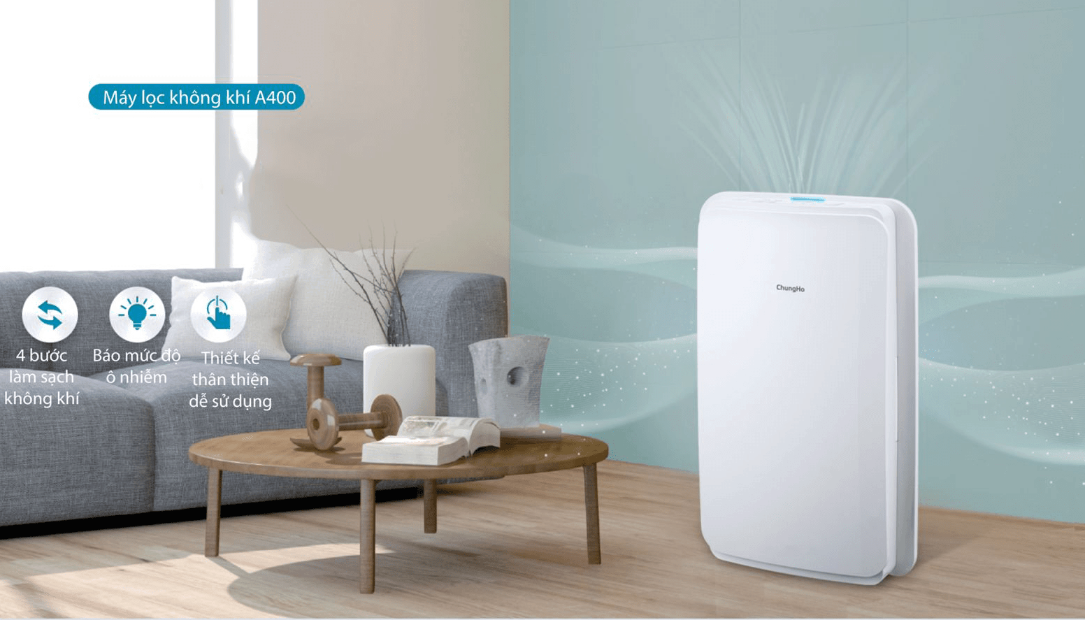 Hỏi đáp về máy lọc không khí 2 chiều